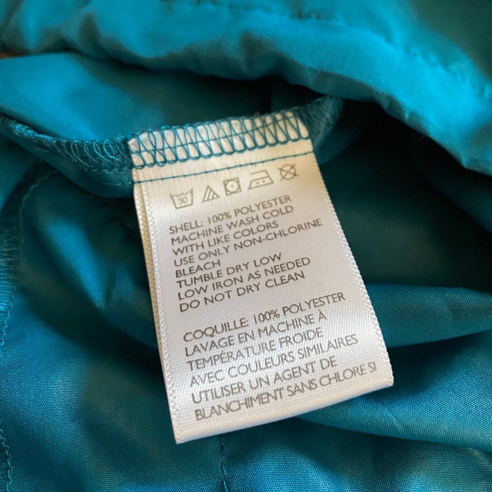 Multicolored windbreaker with drawstring - Picture 4 of 7